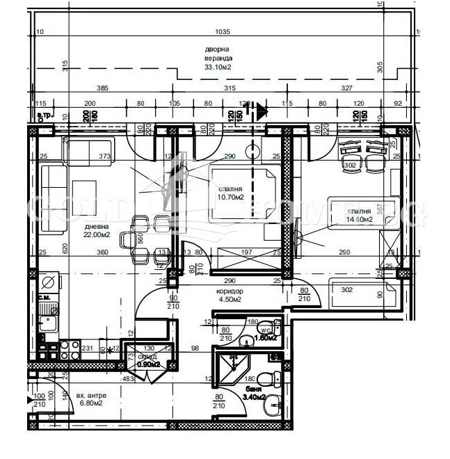 De vânzare  2 dormitoare Plovdiv , Ostromila , 110 mp | 94407601 - imagine [3]