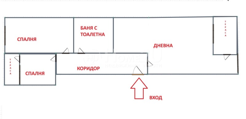 Продается  2 спальни Варна , Лятно кино Тракия , 88 кв.м | 67985928 - изображение [6]
