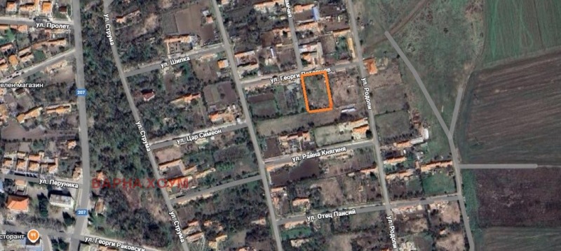 Satılık  Komplo bölge Varna , Vetrino , 2180 metrekare | 27929926