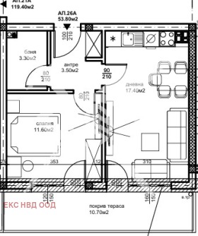 1 bedroom Belomorski, Plovdiv