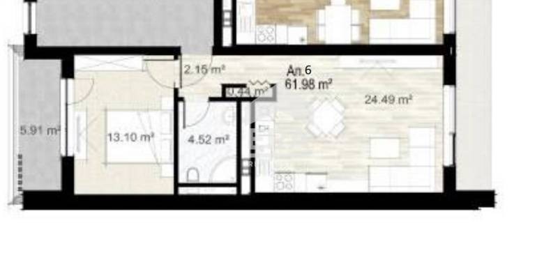 Продава  2-стаен град София , Център , 73 кв.м | 88262244 - изображение [3]