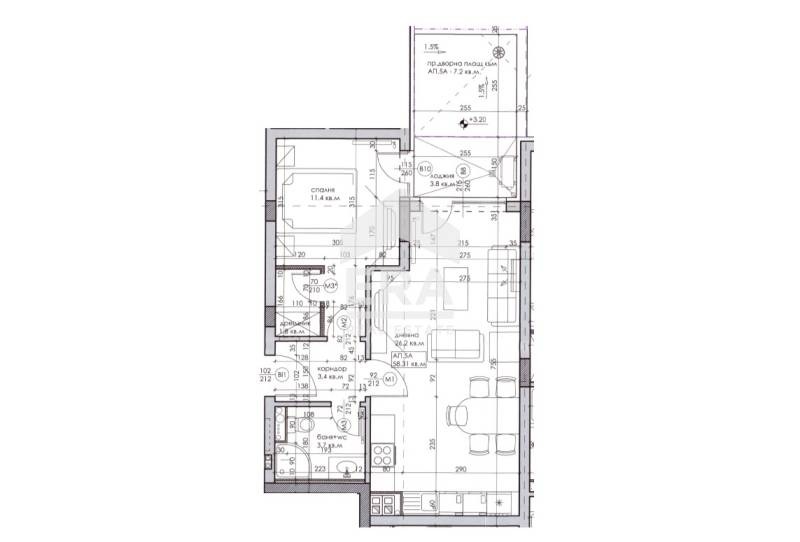 Продава 2-СТАЕН, гр. София, Дружба 2, снимка 2 - Апартаменти - 53949036