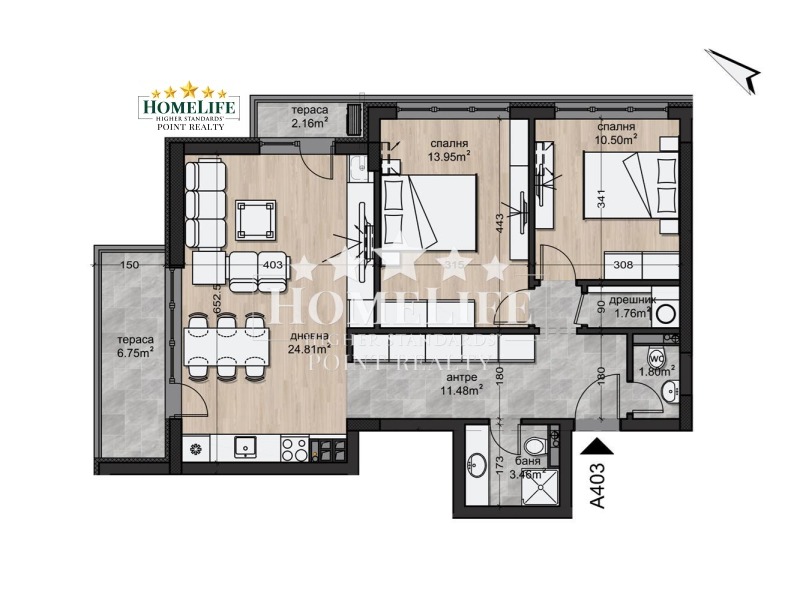 Продава  3-стаен град София , Овча купел , 104 кв.м | 57530241 - изображение [2]
