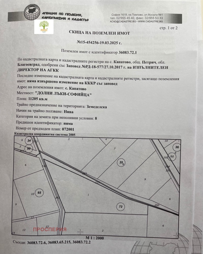 Til salg  Jord region Blagoevgrad , Kapatovo , 17 dka | 91347103 - billede [5]