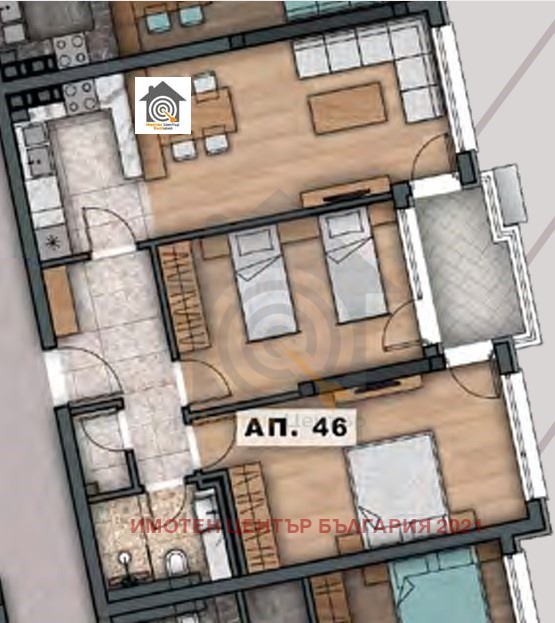 For Sale  2 bedroom Sofia , Studentski grad , 94 sq.m | 91355615