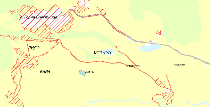 À venda  Terra região Kyustendil , Gorna Brestnica , 3 tudo bem | 82961805 - imagem [2]