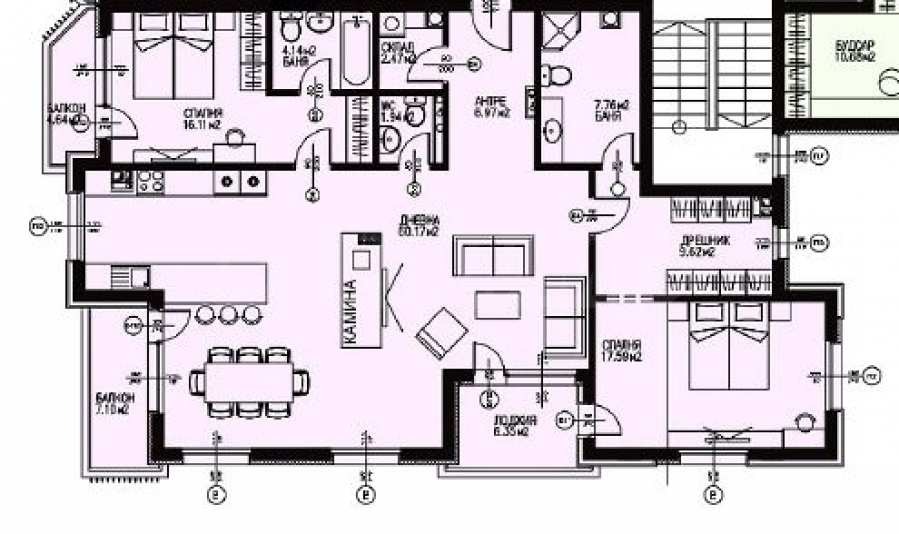 Продава 3-СТАЕН, гр. София, Драгалевци, снимка 3 - Апартаменти - 54608178