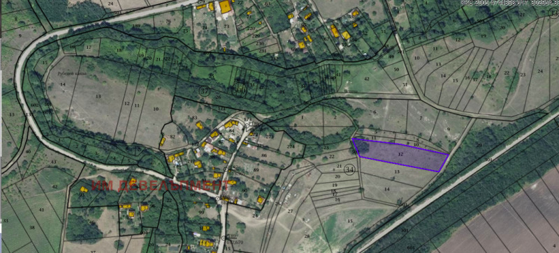 De vânzare  Complot regiunea Sofia , Hrabârsco , 3367 mp | 76154032