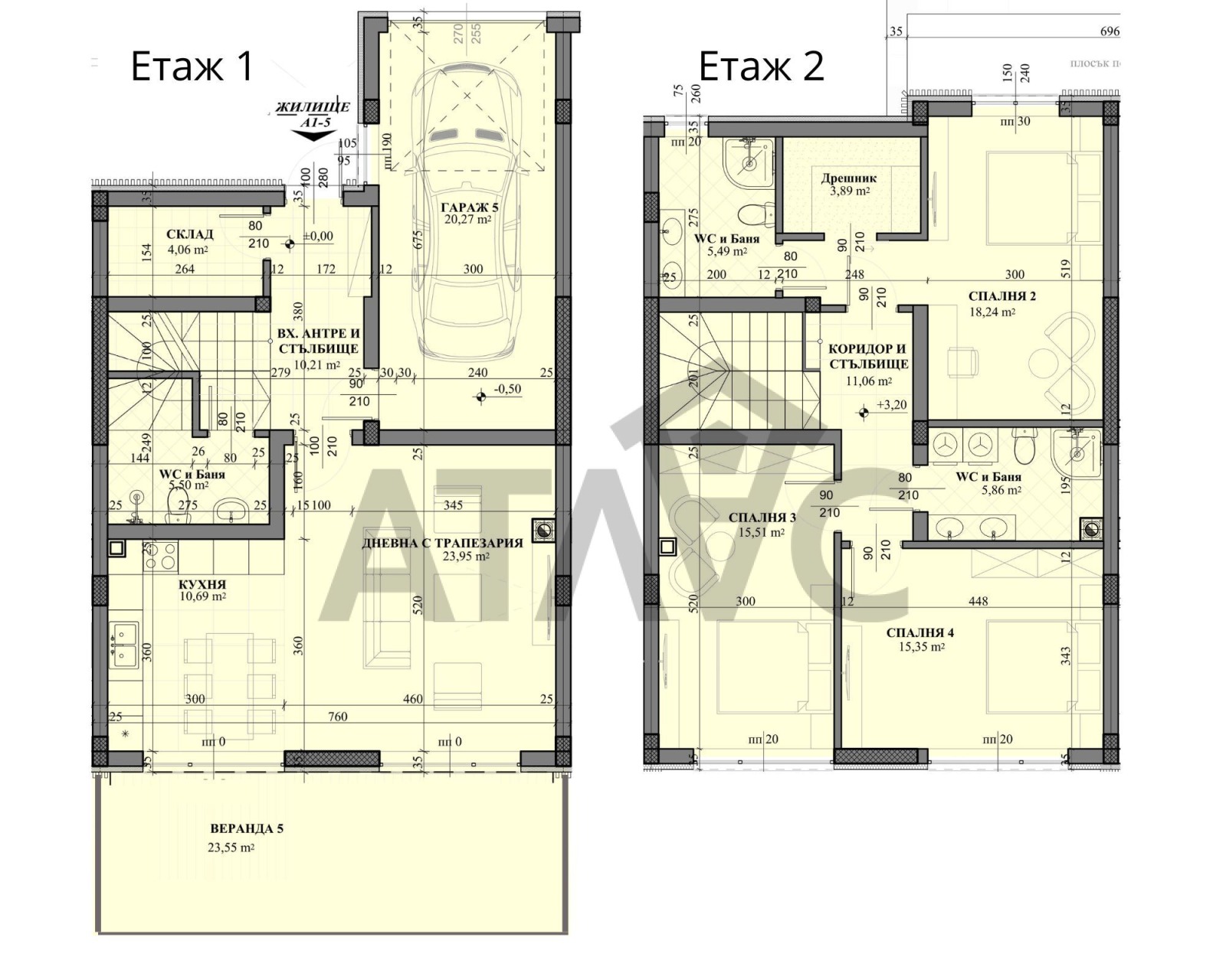 Продава КЪЩА, с. Марково, област Пловдив, снимка 3 - Къщи - 54867203