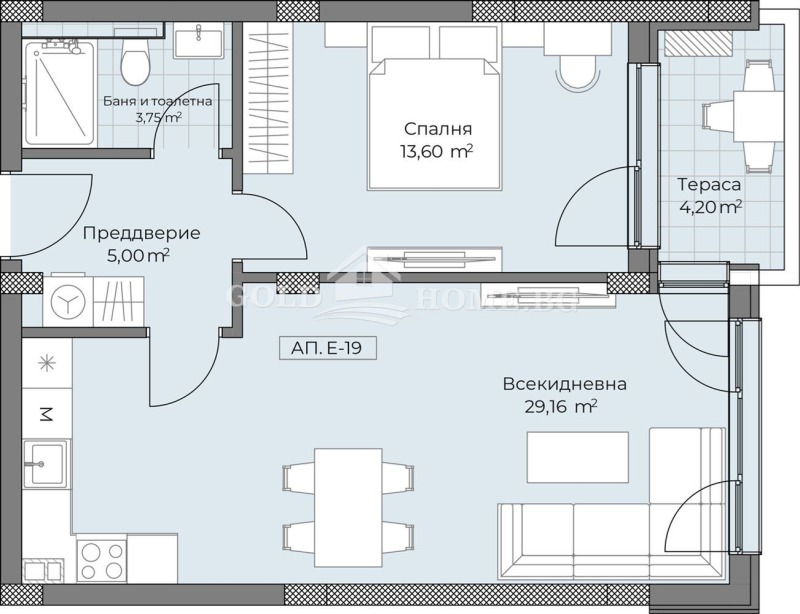 Na sprzedaż  1 sypialnia Plowdiw , Ostromila , 72 mkw | 68062798 - obraz [12]