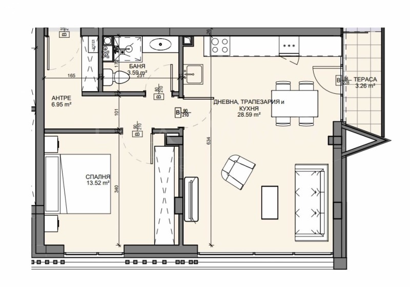 Продава  2-стаен област София , к.к. Боровец , 87 кв.м | 15984640 - изображение [16]