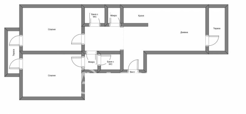 Продава  3-стаен град София , Сердика , 110 кв.м | 48501320 - изображение [2]