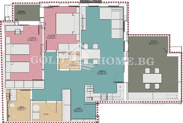 Продава 3-СТАЕН, гр. Пловдив, Христо Смирненски, снимка 12 - Апартаменти - 55122143