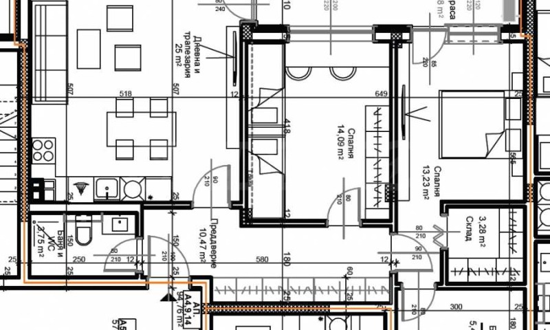 Продава 3-СТАЕН, гр. Пловдив, Остромила, снимка 6 - Апартаменти - 42048685