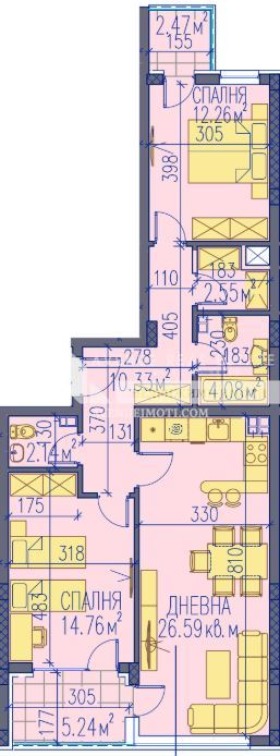 Til salg  2 soveværelser Plovdiv , Trakiya , 116 kvm | 67441262 - billede [2]