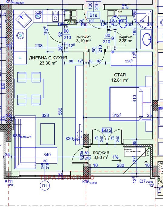 Продава  2-стаен град Русе , Център , 72 кв.м | 10778294