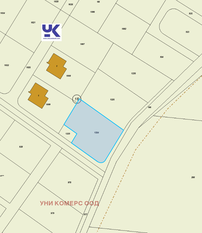 Продава ПАРЦЕЛ, с. Гурмазово, област София област, снимка 4 - Парцели - 53993255
