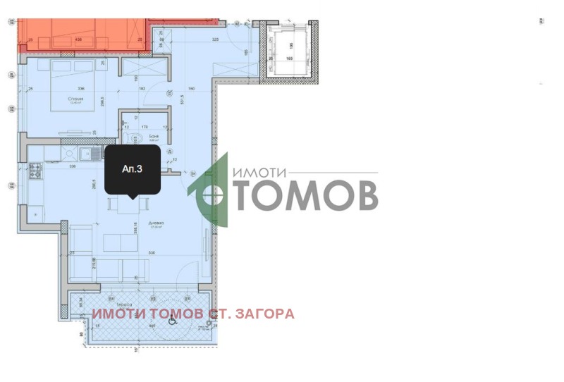 À vendre  1 chambre Stara Zagora , Jeleznik - tsentar , 100 m² | 99465090 - image [5]