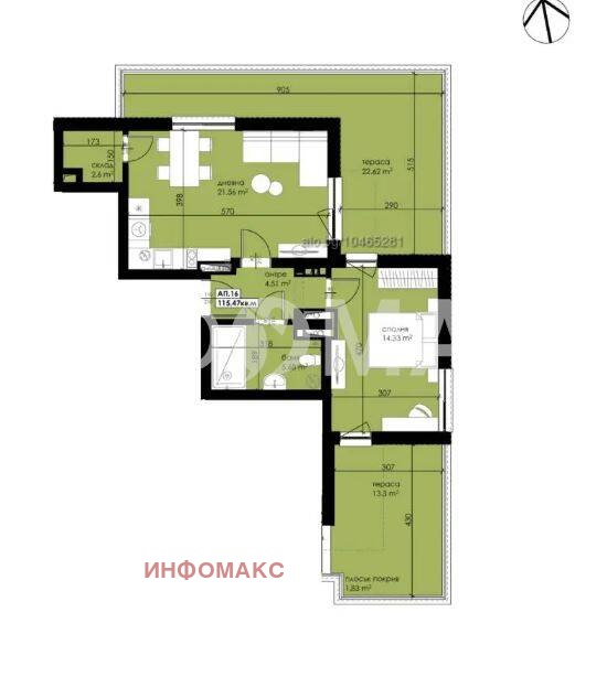 Na prodej  1 ložnice oblast Burgas , Sozopol , 117 m2 | 74208147 - obraz [4]