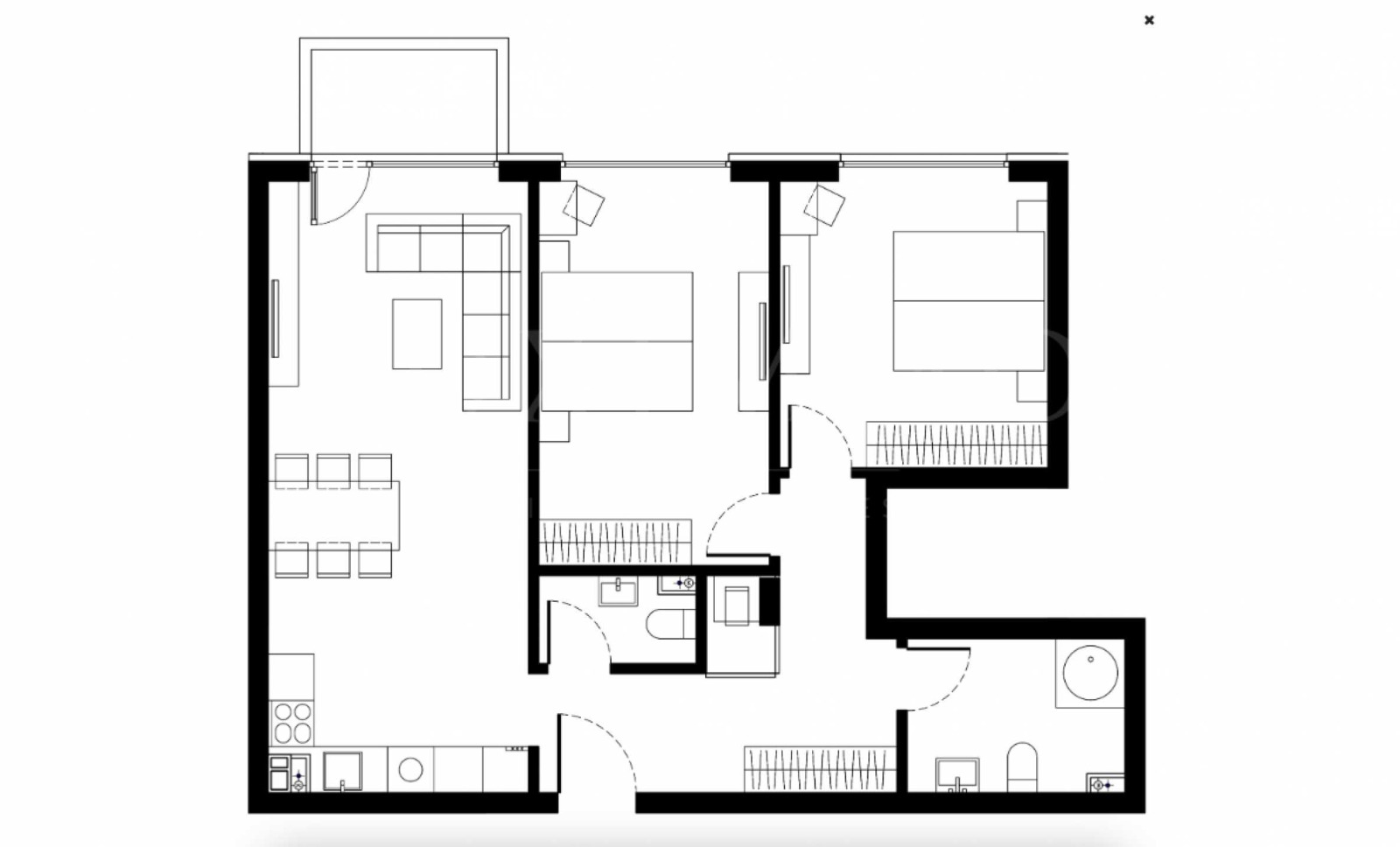 Продава 3-СТАЕН, гр. София, Малинова долина, снимка 3 - Апартаменти - 54269426