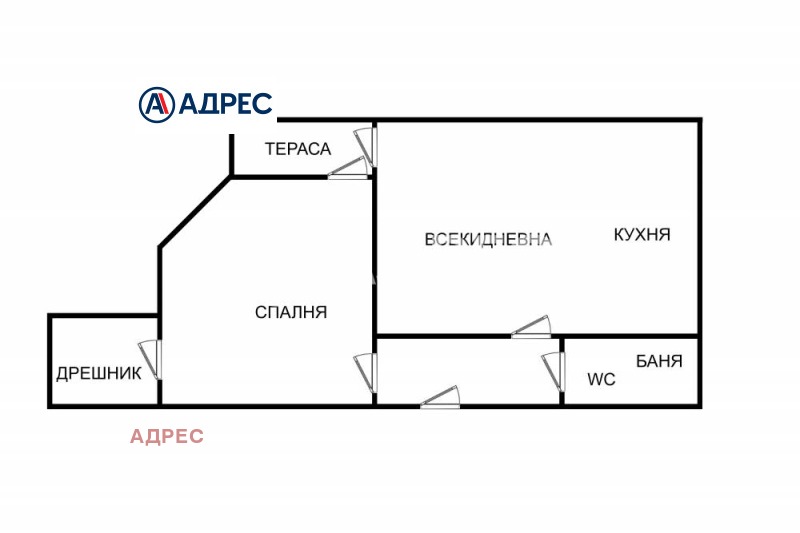На продаж  1 спальня Варна , Възраждане 1 , 54 кв.м | 57868673 - зображення [4]