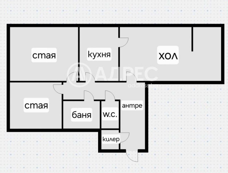 In vendita  2 camere da letto Sofia , Hipodruma , 94 mq | 99119582 - Immagine [4]