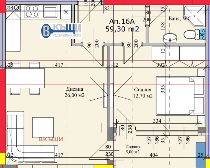 Продава 2-СТАЕН, гр. Велико Търново, Бузлуджа, снимка 6 - Апартаменти - 54352281