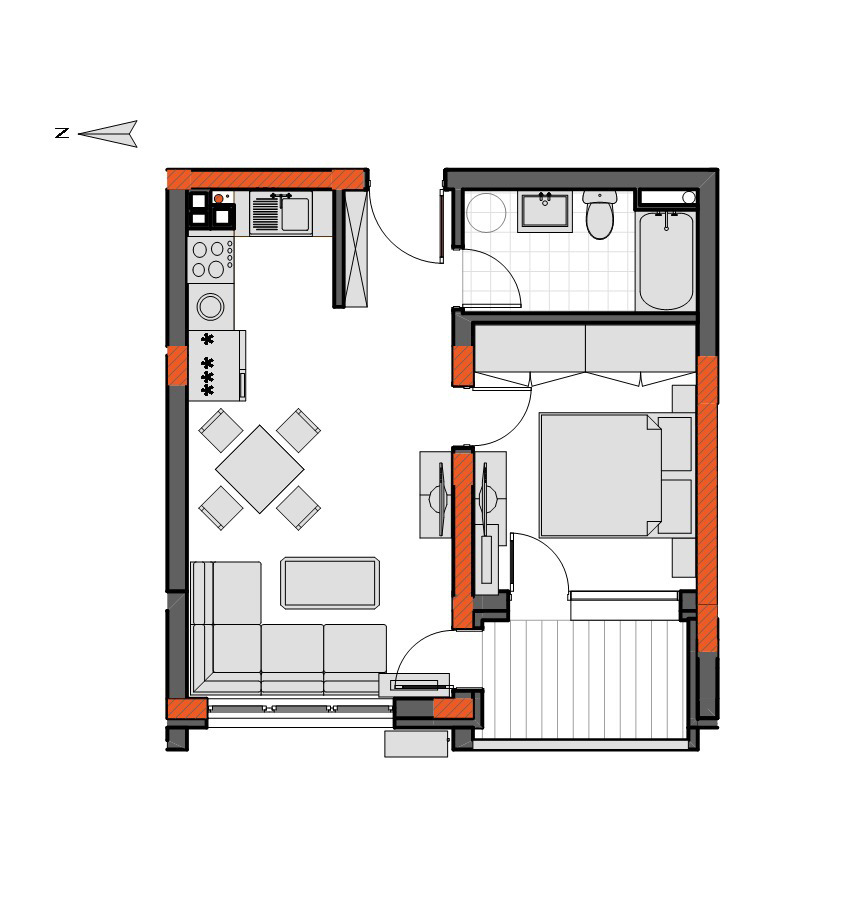 Продава 2-СТАЕН, гр. Стара Загора, Никола Петков, снимка 2 - Апартаменти - 53775562