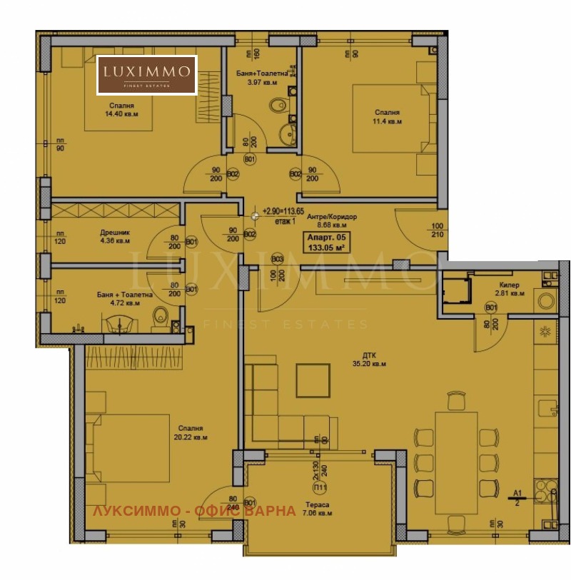 Продава 4-СТАЕН, гр. Варна, Свети Никола, снимка 4 - Апартаменти - 52392241