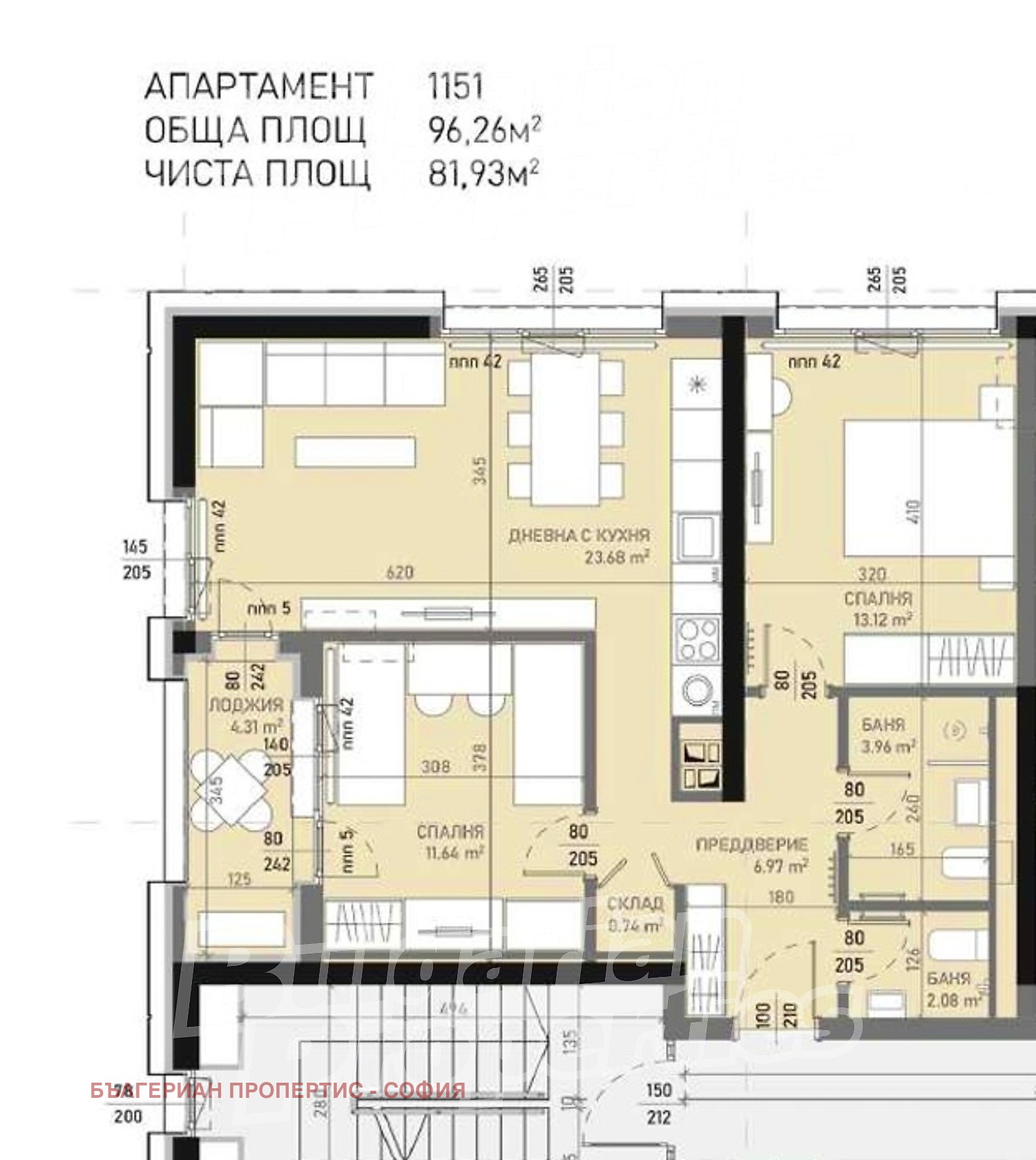 Продава 3-СТАЕН, гр. София, Банишора, снимка 4 - Апартаменти - 54501795
