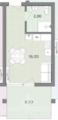 Продава 1-СТАЕН, град Варна, м-т Ален мак • 61210 € / 119716.35 лв. • 13201816 4