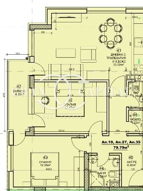 Продава 3-СТАЕН, гр. София, Триъгълника, снимка 4 - Aпартаменти - 47397380