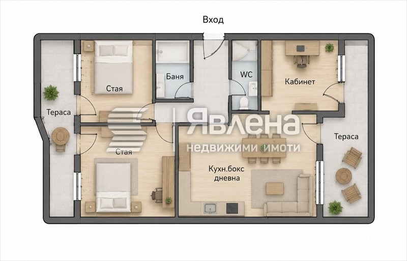 Продава 3-СТАЕН, гр. София, Драгалевци, снимка 14 - Апартаменти - 55620584
