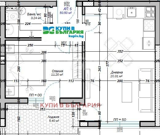 Te koop  1 slaapkamer Varna , Izgrev , 63 m² | 61030035 - afbeelding [4]