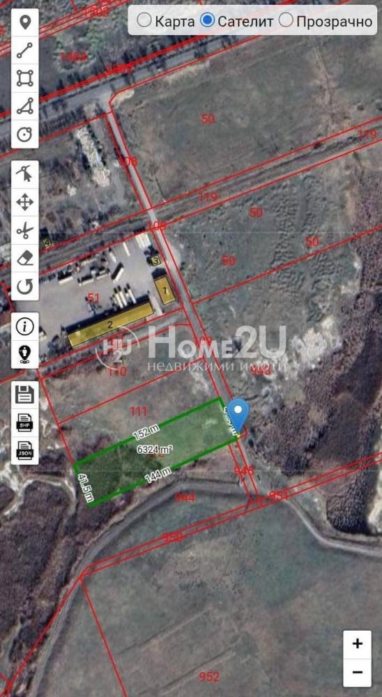 Продава ПАРЦЕЛ, гр. Бургас, Долно Езерово, снимка 2 - Парцели - 54710063