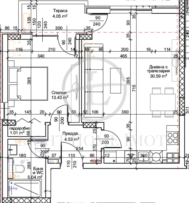 Na sprzedaż  1 sypialnia Plowdiw , Trakija , 80 mkw | 37315670 - obraz [17]