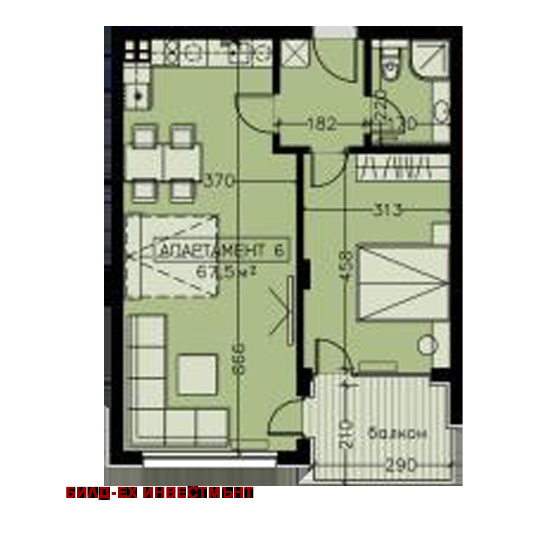 Продава 2-СТАЕН, гр. София, Манастирски ливади, снимка 14 - Апартаменти - 53842575