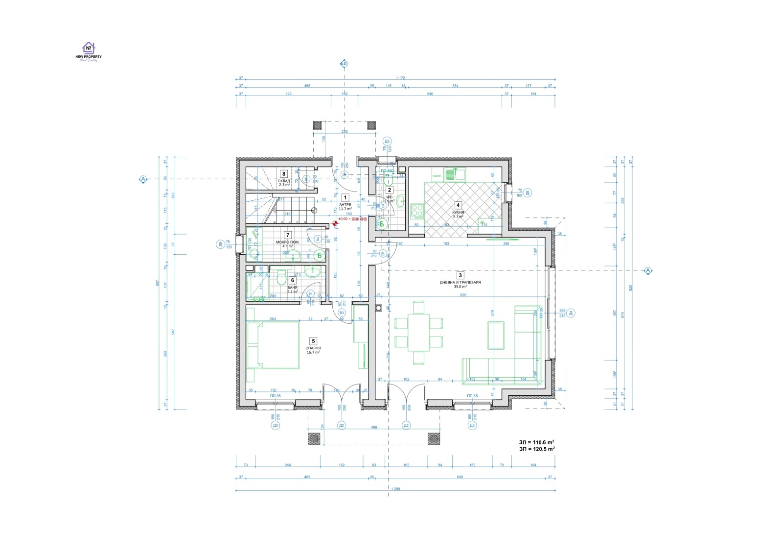 Продава КЪЩА, с. Черни връх, област Бургас, снимка 2 - Къщи - 54197709