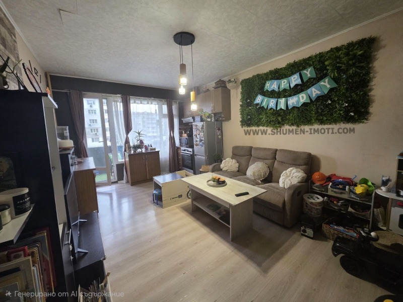 Продава 3-СТАЕН, гр. Шумен, Пазара, снимка 2 - Апартаменти - 53506320