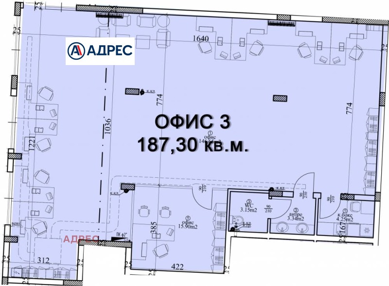 Eladó  Hivatal Varna , Centar , 211 négyzetméter | 21689471 - kép [2]