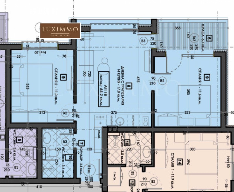 En venta  2 dormitorios región Pazardzhik , Velingrad , 72 metros cuadrados | 13538878 - imagen [3]