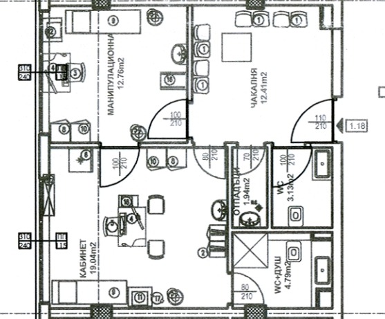 Zu verkaufen  Büro Burgas , Bratja Miladinowi , 72 qm | 67640352 - Bild [4]