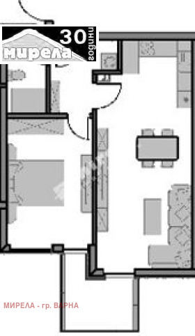 À venda  1 quarto Varna , Kaisieva gradina , 73 m² | 98591017 - imagem [3]