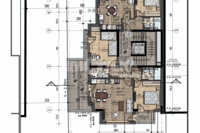 Продава 3-СТАЕН, гр. София, Лагера, снимка 2 - Aпартаменти - 48813034