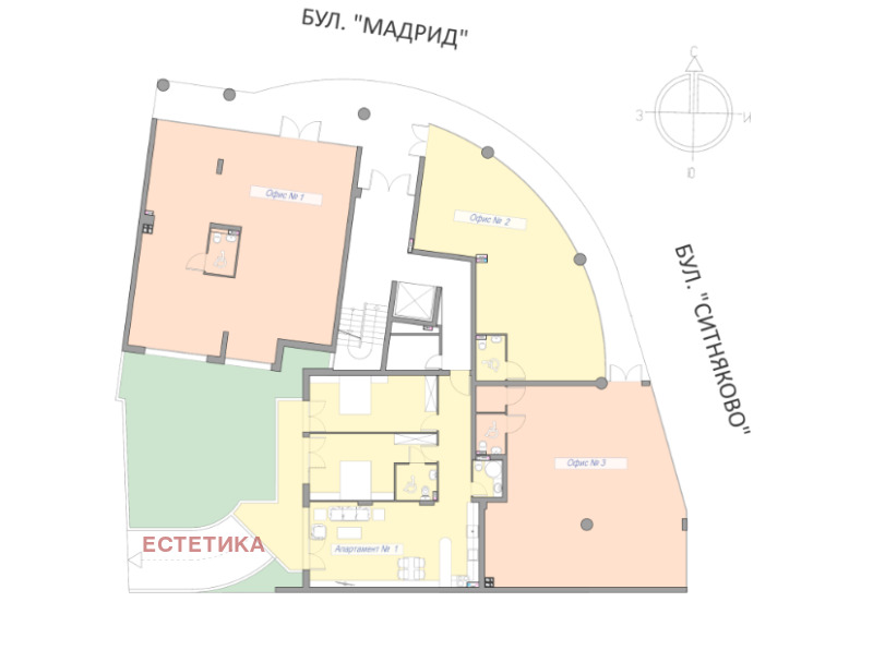 À venda  Escritório Sofia , Oborichtche , 133 m² | 63205474 - imagem [9]