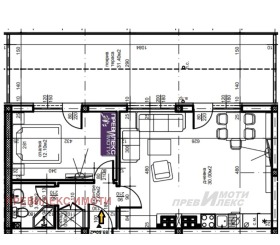 Продава 2-стаен град Пловдив Въстанически - [1] 