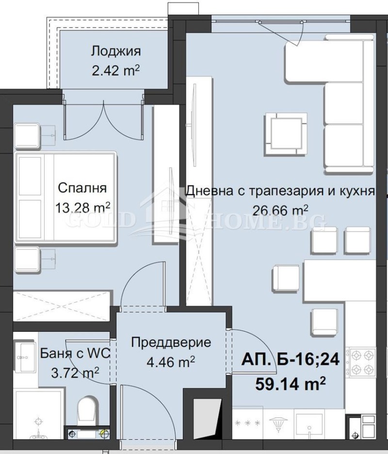 Продава 2-СТАЕН, гр. Пловдив, Христо Смирненски, снимка 7 - Aпартаменти - 48765635