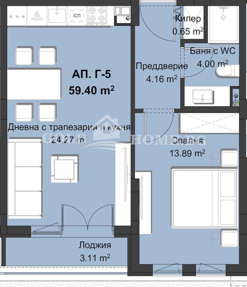 Продава 2-СТАЕН, гр. Пловдив, Христо Смирненски, снимка 3 - Aпартаменти - 48765635