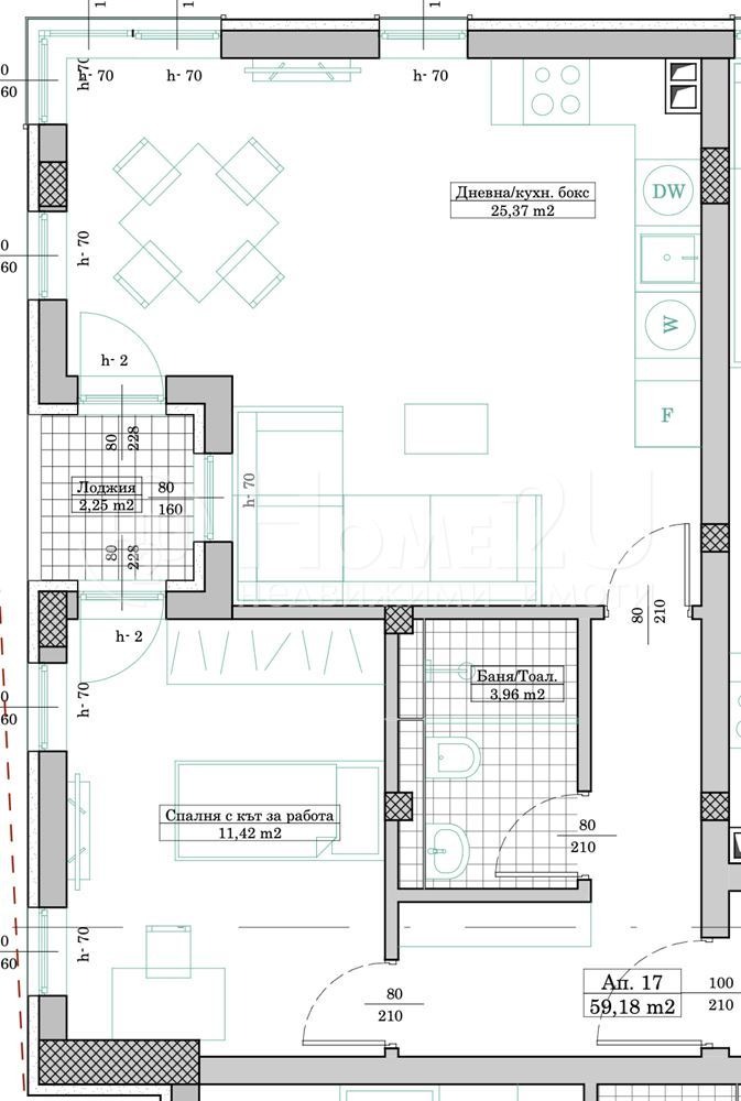 Te koop  1 slaapkamer Varna , Kajsieva gradina , 67 m² | 64121484 - afbeelding [4]