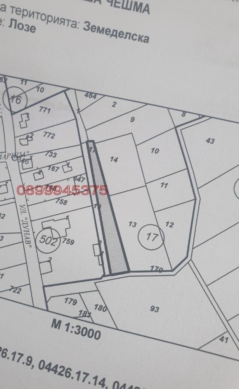 Продава ЗЕМЕДЕЛСКА ЗЕМЯ, с. Близнаци, област Варна